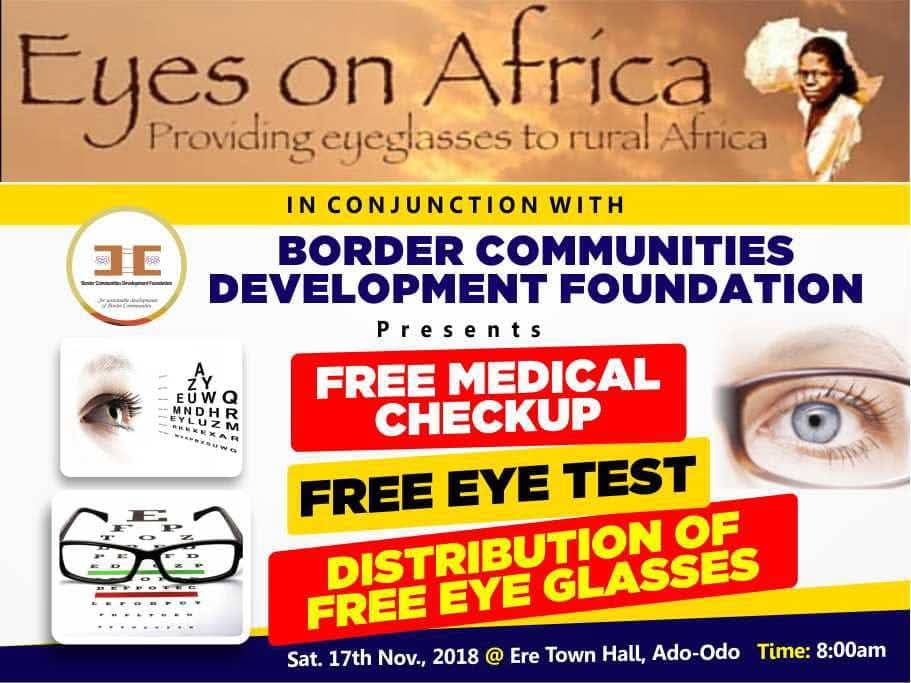 Eyes on Africa Event Poster